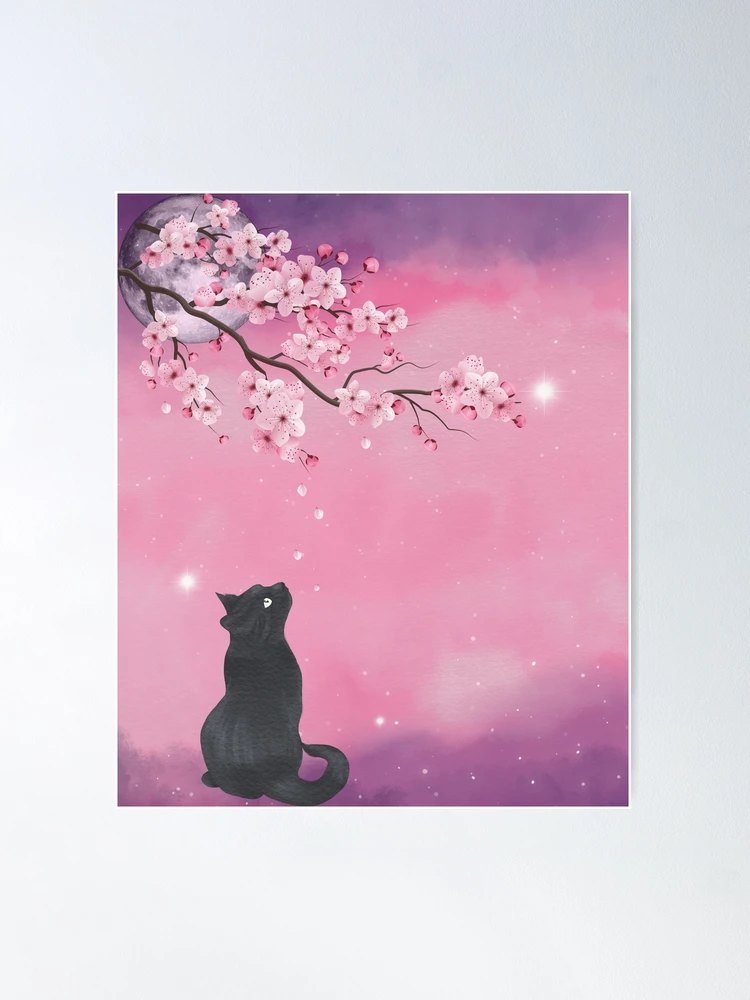 Fangkun Duschvorhang Set 'Sakura' – Japanisches Kirschblüten-Motiv | 183x183 Cm Polyester | Inkl. 12 Haken
