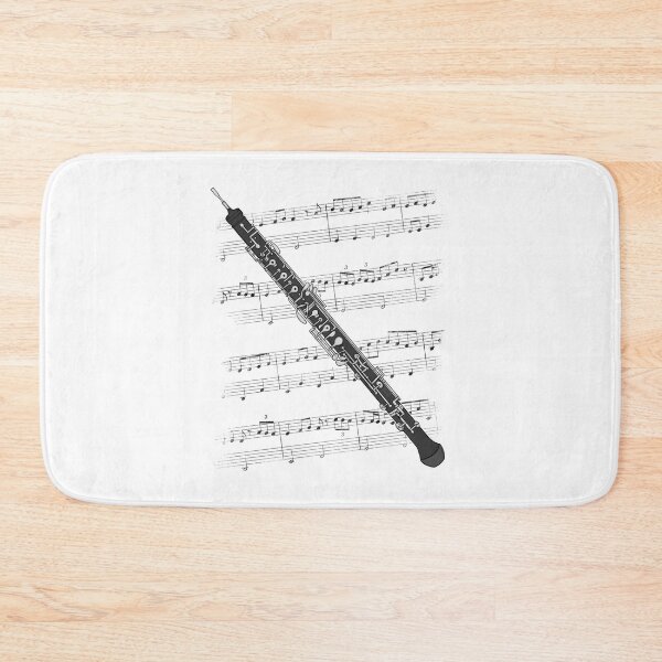 Item preview, Oboe Music Notation Oboist Woodwind Musician designed and sold by doodlerob.
