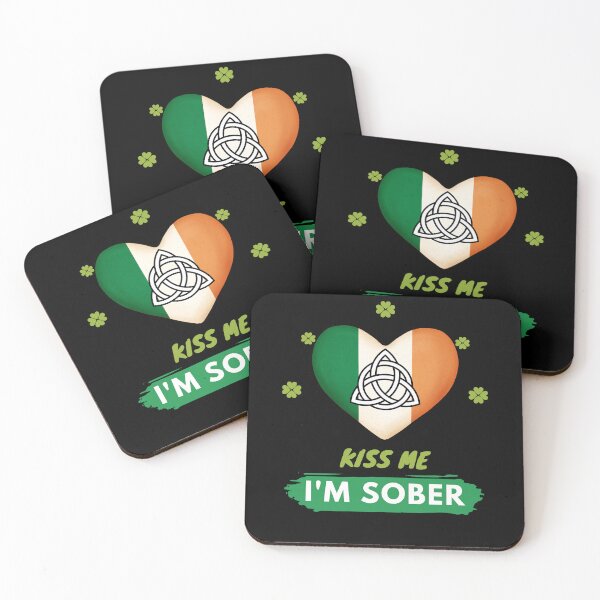 Item preview, Kiss Me I'm Sober| St Patrick's Day Edition| Alcohol Free designed and sold by House-Of-Pinto.