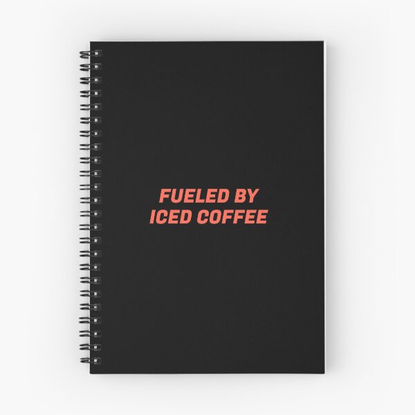 Item preview, Fueled By Iced Coffee designed and sold by Inspirationmotivation.