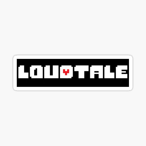 Undertale Logo Stickers Redbubble