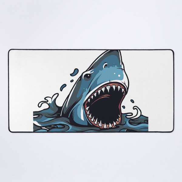 Item preview, A Shark looking ferocious designed and sold by TP-Designs.