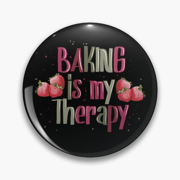 Item preview, Baking Therapy with Watercolor Strawberries designed and sold by CharlieCreates.