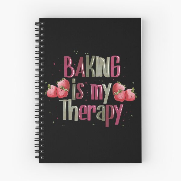 Item preview, Baking Therapy with Watercolor Strawberries designed and sold by CharlieCreates.