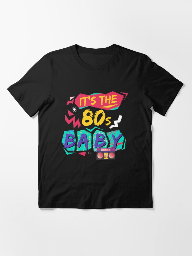 I Love the 80s, 80s theme gift, 80s neon tshirt, rad dad shirt, 80s dad, retro graphic tee, eighties party, 80s theme party