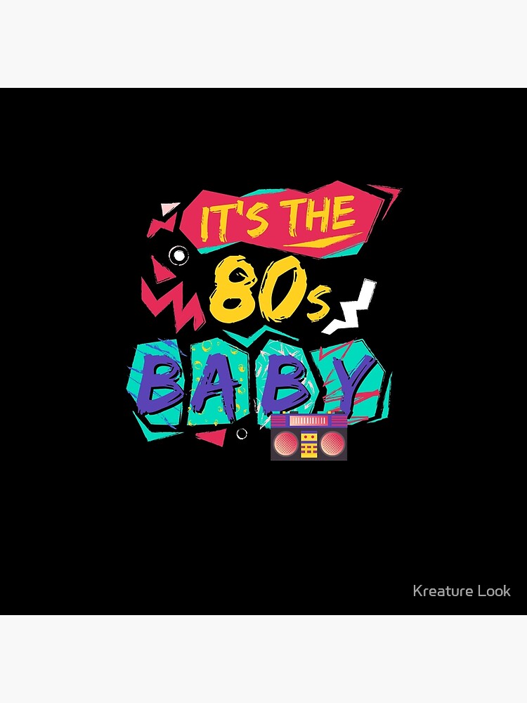 I Love the 80s, 80s theme gift, 80s neon tshirt