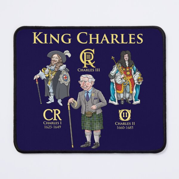 Item preview, The Three King Charles designed and sold by MacKaycartoons.