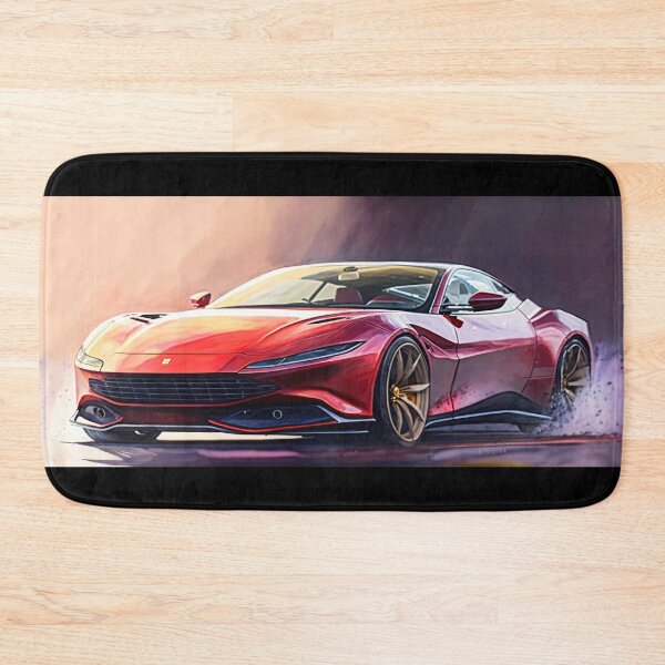 Item preview, Illustration of Ferrari Roma designed and sold by blackdogshop.