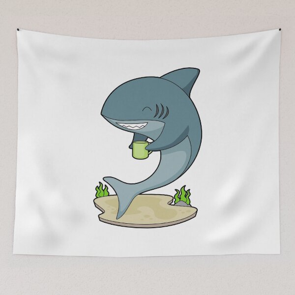 Item preview, Shark Mug Coffee designed and sold by Snabdesign84.