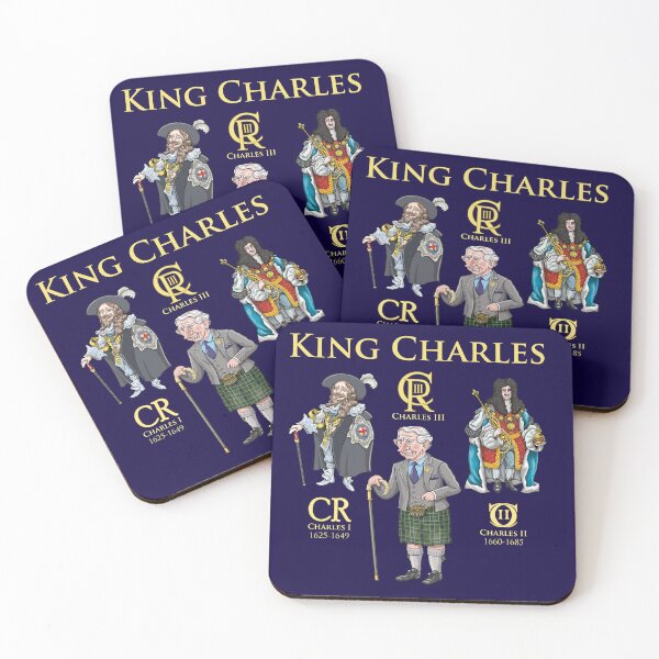 Item preview, The Three King Charles designed and sold by MacKaycartoons.