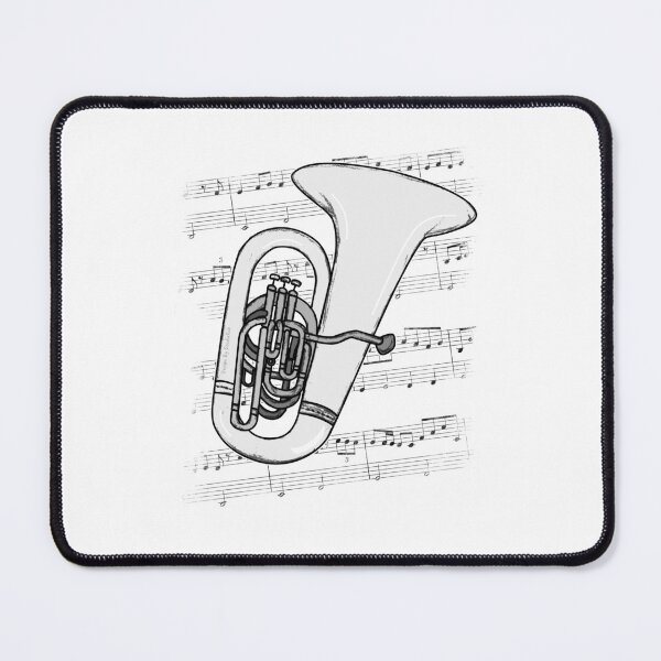 Item preview, Tuba Music Notation Tubaist Brass Musician designed and sold by doodlerob.