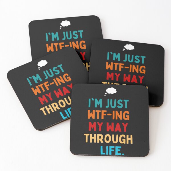 Item preview, i'm just wtf-ing my way through life designed and sold by Zafer3.