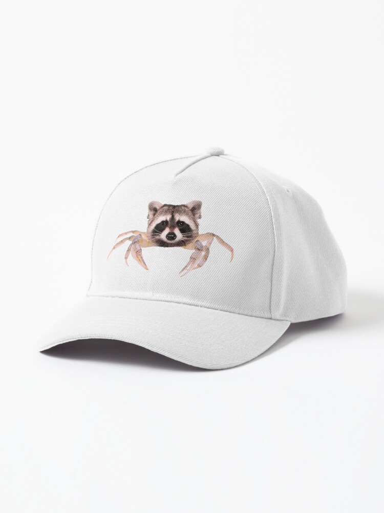 Heather Grey Snapback Raccoon Pop