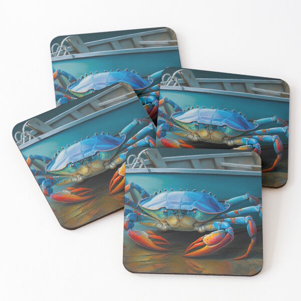 Item preview, Crab and Boat designed and sold by MichellesMedArt.
