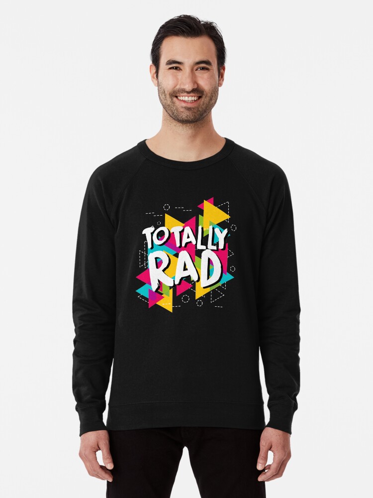 Totally Rad 80s Theme Gift 80s Neon Tshirt Rad Dad Shirt