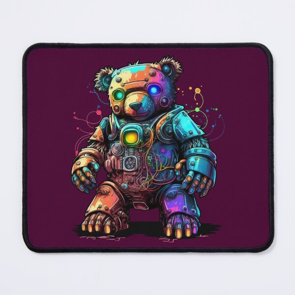 Item preview, Cyborg Bear - Futuristic Design for Tech and Animal Lovers. designed and sold by SerhiiArt.