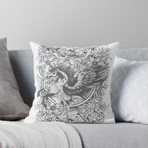 Item preview, Unicorn and Flowers designed and sold by TP-Designs.