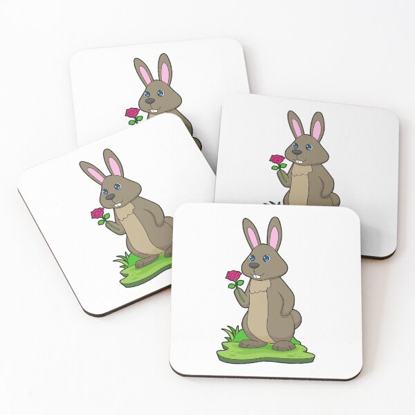 Item preview, Rabbit Rose Flowers designed and sold by Snabdesign84.