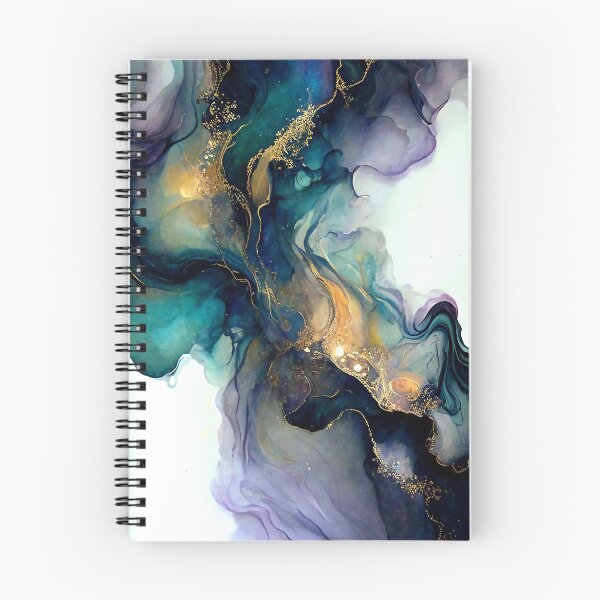 Item preview, Garden of Enchantment - Abstract Alcohol Ink Art designed and sold by inkvestor.