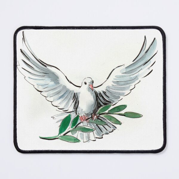 Item preview, Dove with olive branch designed and sold by AlexBlackSea.