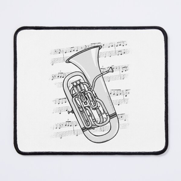 Item preview, Euphonium Music Notation Euphoniumist Brass Musician designed and sold by doodlerob.