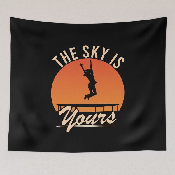 Item preview, Trampoline - The Sky Is Yours designed and sold by Shirtey.
