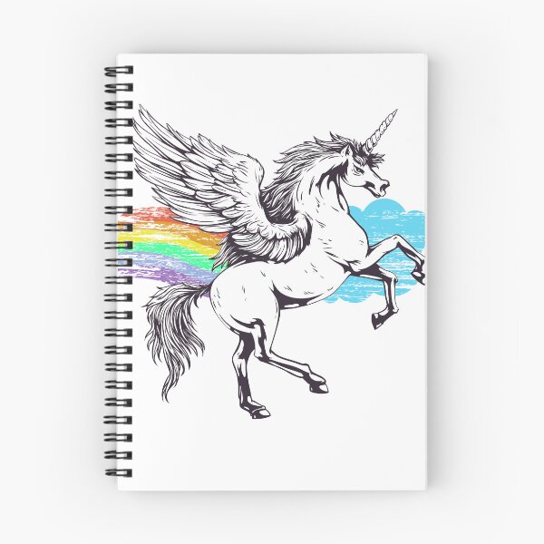 Item preview, unicornio y arcoiris designed and sold by TP-Designs.