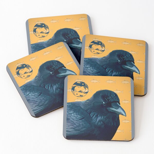 Item preview, This Raven is a Pisces  designed and sold by oh-bi-me.