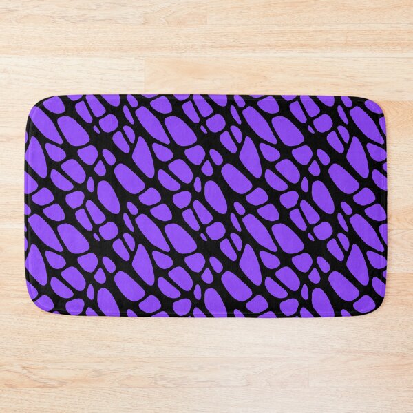 Item preview, Abstract Purple And Black Organic Skin Repeating Pattern designed and sold by TMBTM.