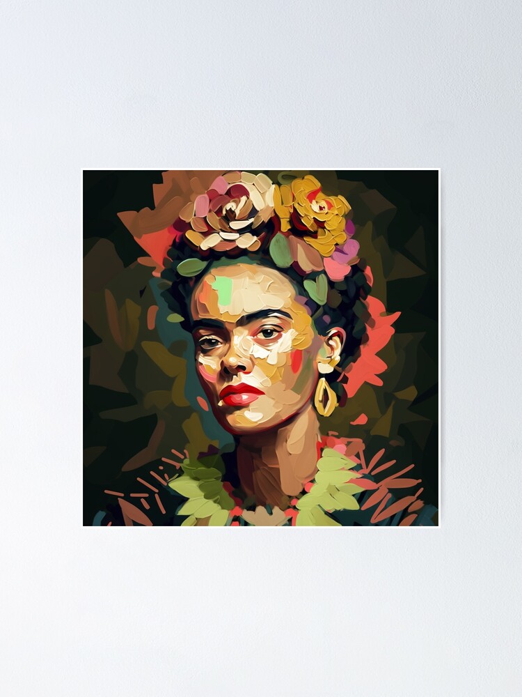 Frida Kahlo Self Portrait 3 Poster