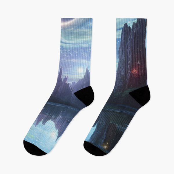 Item preview, Fantasy Landscape Cosmos Reflecting on a River.  designed and sold by VersoShopping.