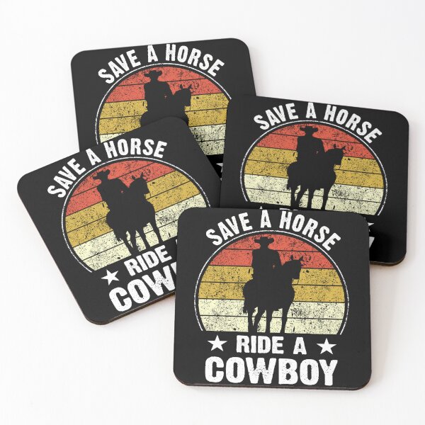 Item preview, Save A Horse Ride A Cowboy Funny designed and sold by Pun&Done.
