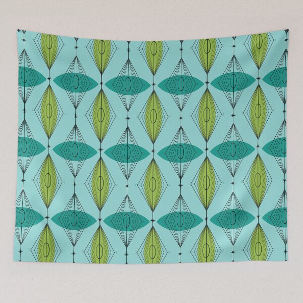 Item preview, Atomic Ogee and Starbursts designed and sold by StrangeLilOnion.