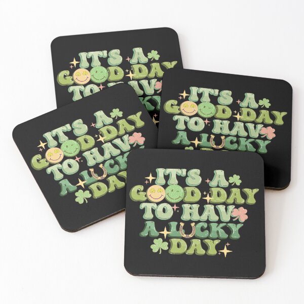Item preview,  St. Patricks Day Irish shamrock typography / Its a good day to have a lucky day designed and sold by portrait4you.