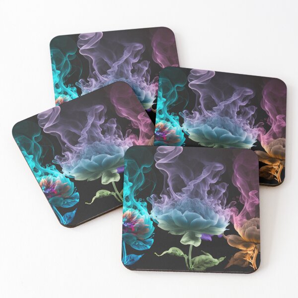 Item preview, Smokey Flowers designed and sold by MichellesMedArt.