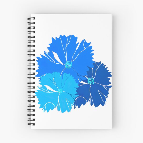 Item preview, Simple Blue Flower. Floral Arts, flower art. Artwork Art, flower graphic designs designed and sold by PhotoCreationXP.