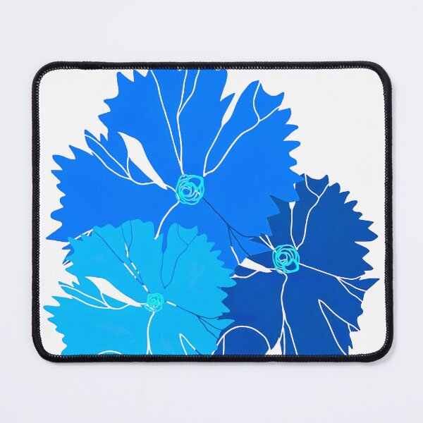 Item preview, Simple Blue Flower. Floral Arts, flower art. Artwork Art, flower graphic designs designed and sold by PhotoCreationXP.