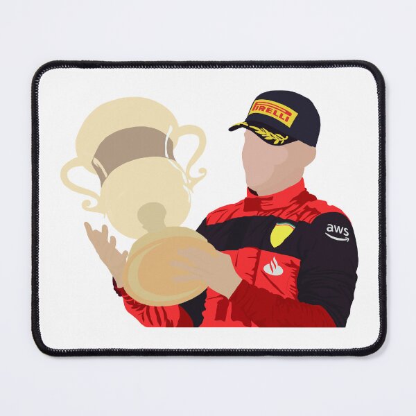 Item preview, Charles Leclerc Podium Celebration Fanart designed and sold by BingBangDesigns.