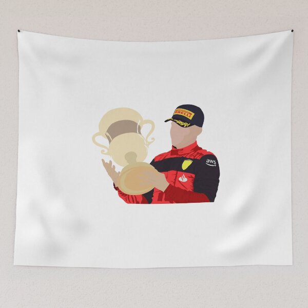 Item preview, Charles Leclerc Podium Celebration Fanart designed and sold by BingBangDesigns.
