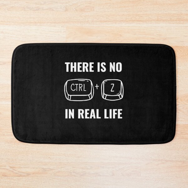 Item preview, No Ctrl+Z in Real Life Design designed and sold by SimpliText.