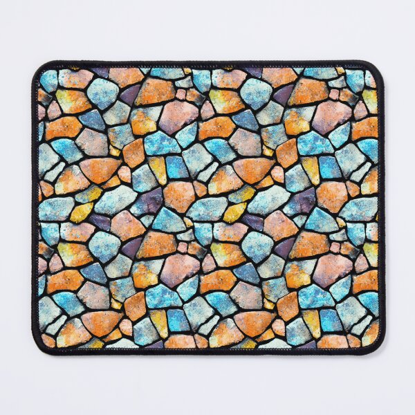 Item preview, Colorful Cobblestone Pattern designed and sold by MrFelixArt.