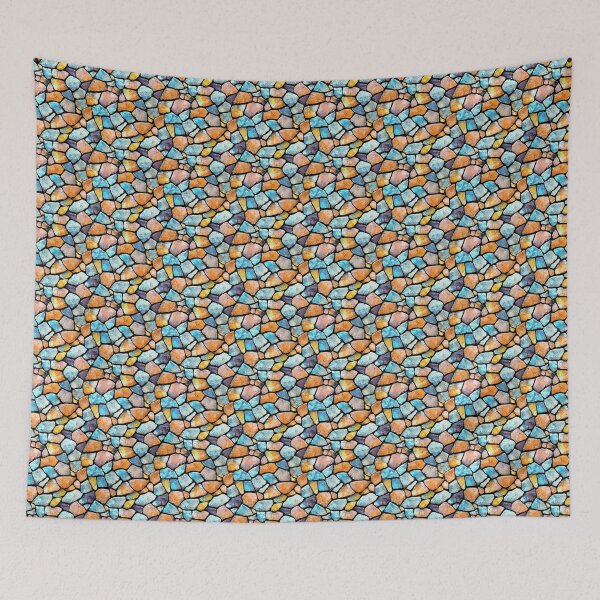Item preview, Colorful Cobblestone Pattern designed and sold by MrFelixArt.