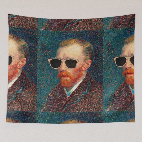 Artikelvorschau, Vincent Van Gogh (mit Sonnenbrille) entworfen und verkauft von CastlesClassics.