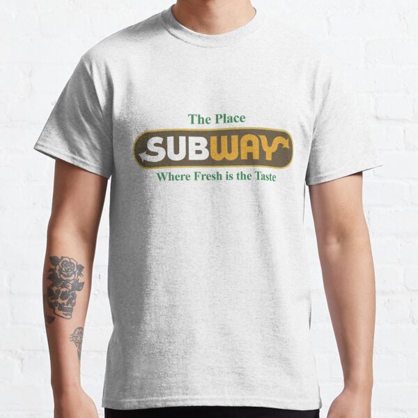 happy gilmore subway print t shirt