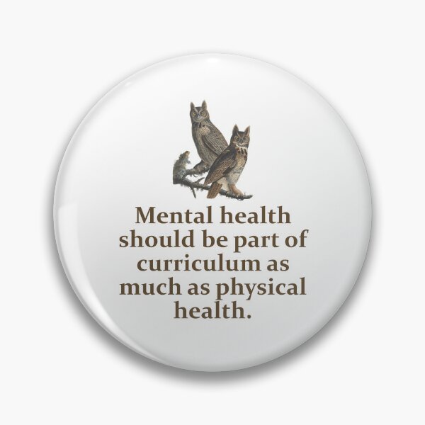 Item preview, Mental Health Should Be aPart Of Curriculum - Education Quote   designed and sold by CrankyOldDude.