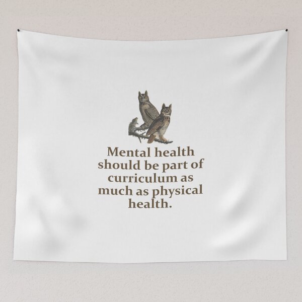 Item preview, Mental Health Should Be aPart Of Curriculum - Education Quote   designed and sold by CrankyOldDude.