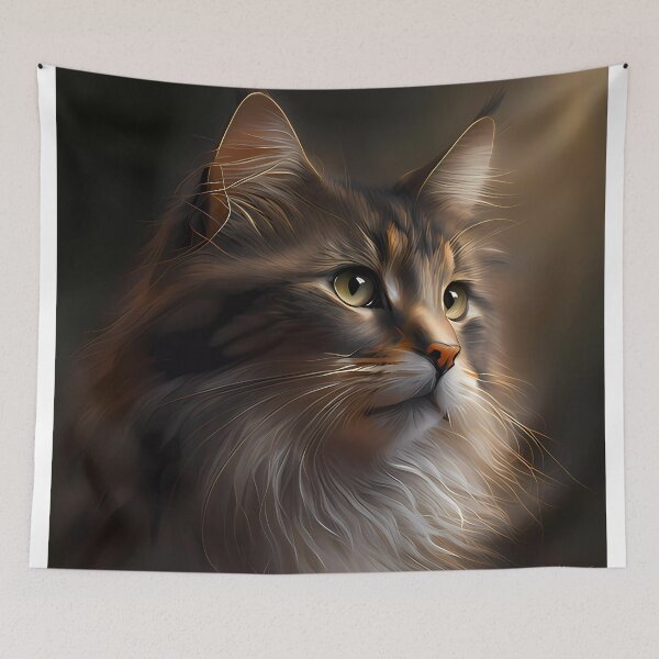 Item preview, Wonderful cat portrait designed and sold by SMILE88.