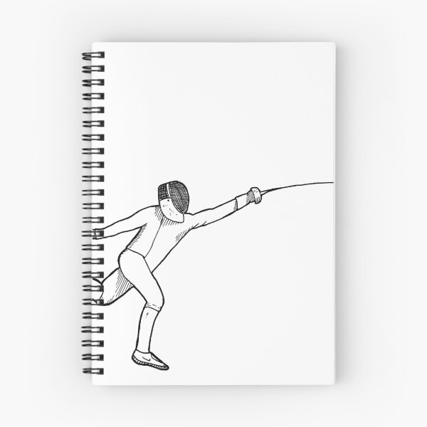 Item preview, Fencer - Epee Fleche designed and sold by InkAndSwords.