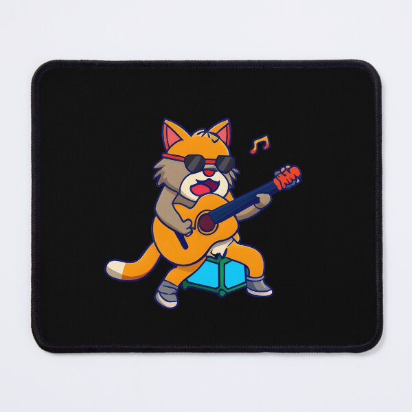 Item preview, Cat Playing Guitar Hydro designed and sold by elisarasada.
