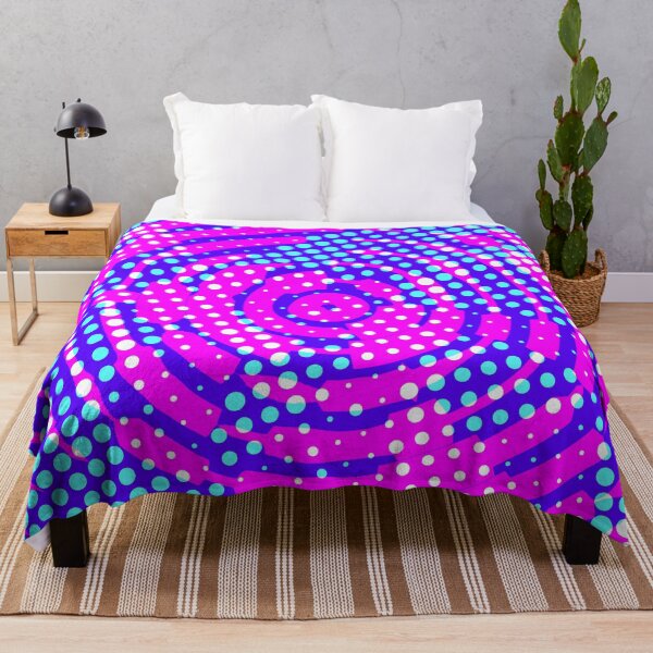 Item preview, Spiral and dots - blue version designed and sold by Katarina Spiralo.